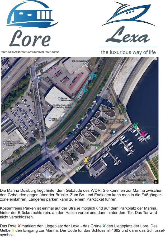 Hausboot Lore Botel Duisburg